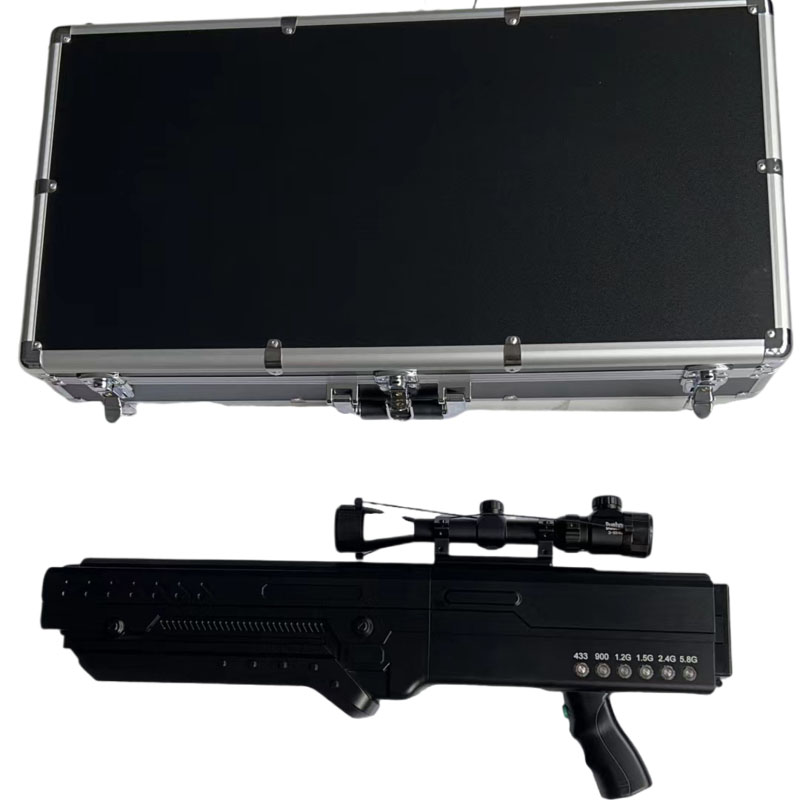  红旗手持便携式枪型低空防御反制六通道A型