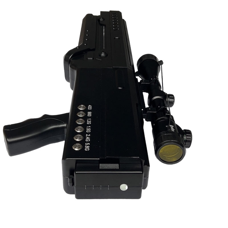  红旗手持便携式枪型低空防御反制六通道B型